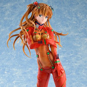 Asuka Langley Shikinami Test Plug Suit Smile Ver. (PVC Figure)