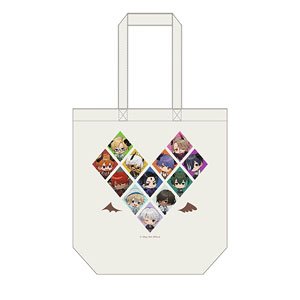 Obey Me! Tote Bag (Mini Chara/Suspenders) (Anime Toy)