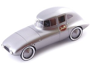 アウディ タイプK ジャレイ 1923 メタリックシルバー (ミニカー)