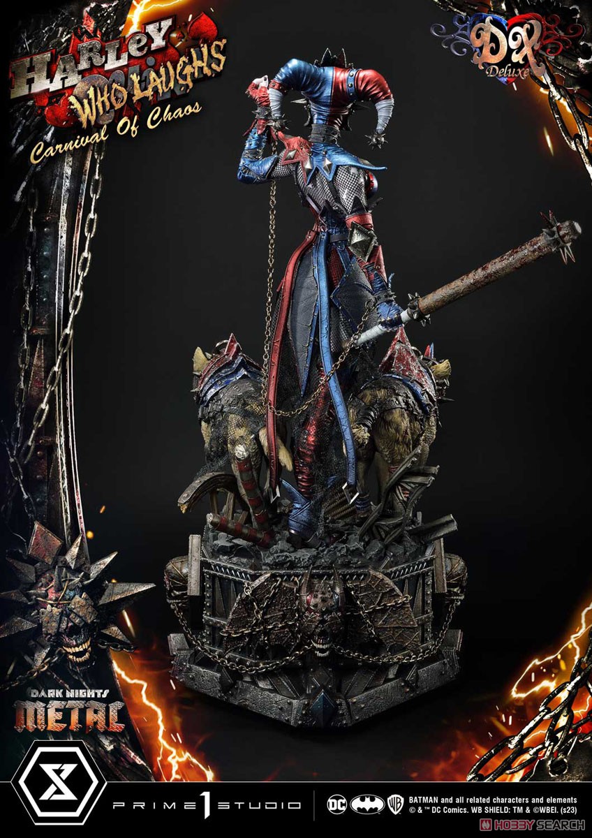【銀行振込前入金】 ミュージアムマスターライン ダークナイツ：メタル ハーレイ・クイン フー・ラフス DX版 (完成品) 商品画像10