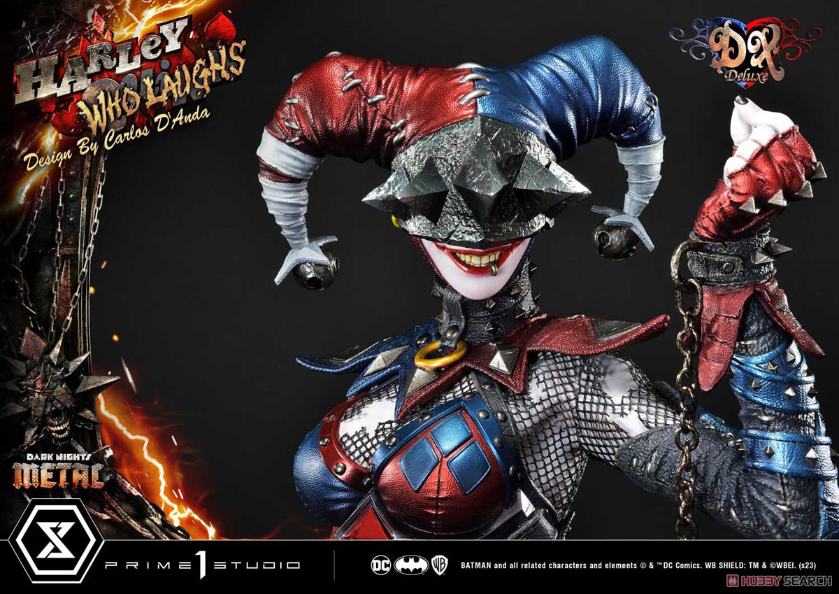 【銀行振込前入金】 ミュージアムマスターライン ダークナイツ：メタル ハーレイ・クイン フー・ラフス DX版 (完成品) 商品画像11