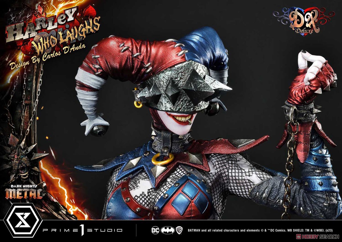 【銀行振込前入金】 ミュージアムマスターライン ダークナイツ：メタル ハーレイ・クイン フー・ラフス DX版 (完成品) 商品画像12