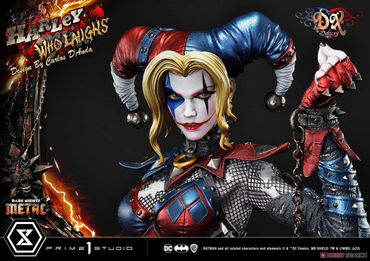 【銀行振込前入金】 ミュージアムマスターライン ダークナイツ：メタル ハーレイ・クイン フー・ラフス DX版 (完成品) 商品画像13