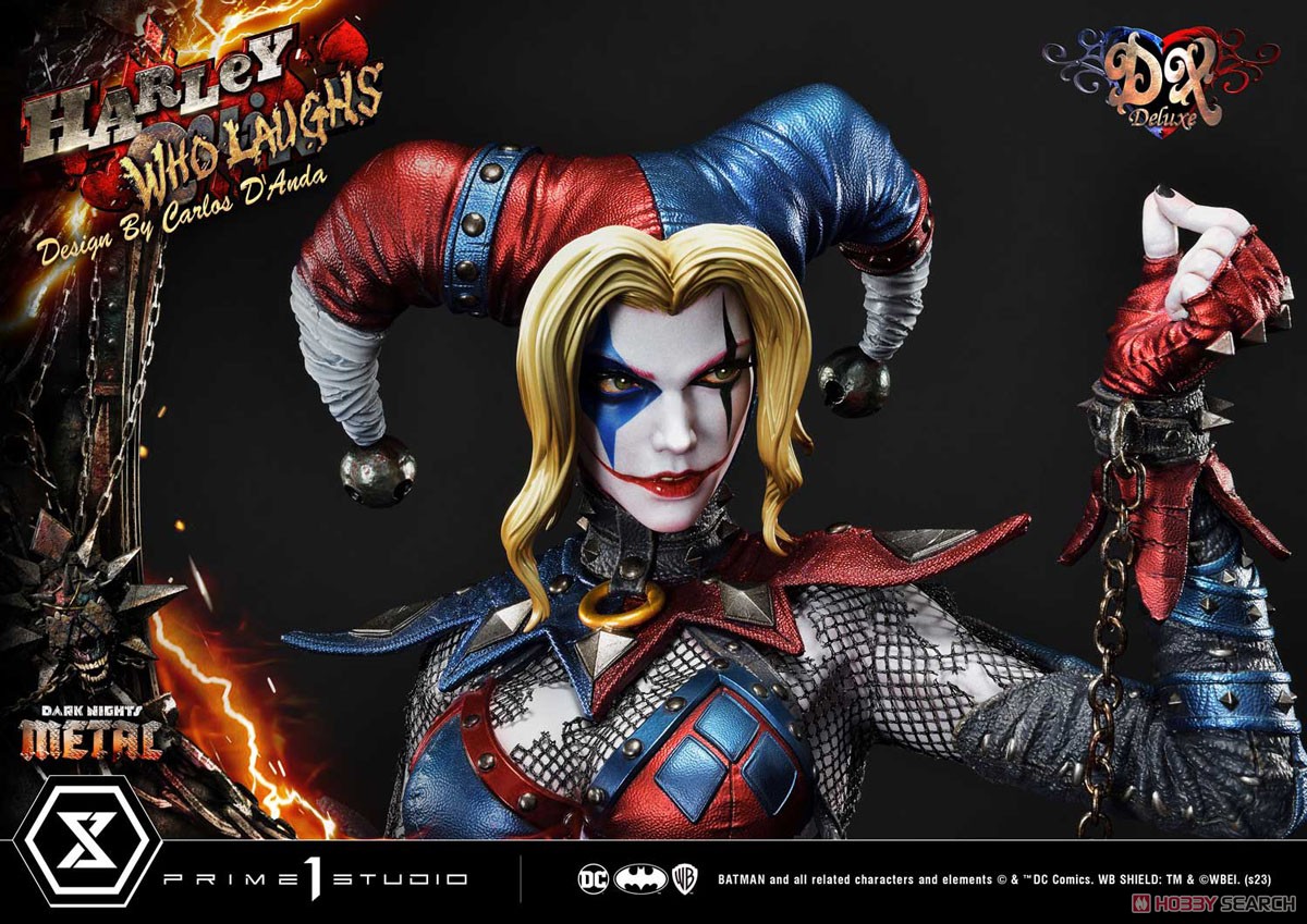 【銀行振込前入金】 ミュージアムマスターライン ダークナイツ：メタル ハーレイ・クイン フー・ラフス DX版 (完成品) 商品画像14