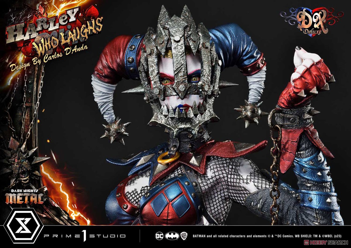 【銀行振込前入金】 ミュージアムマスターライン ダークナイツ：メタル ハーレイ・クイン フー・ラフス DX版 (完成品) 商品画像15