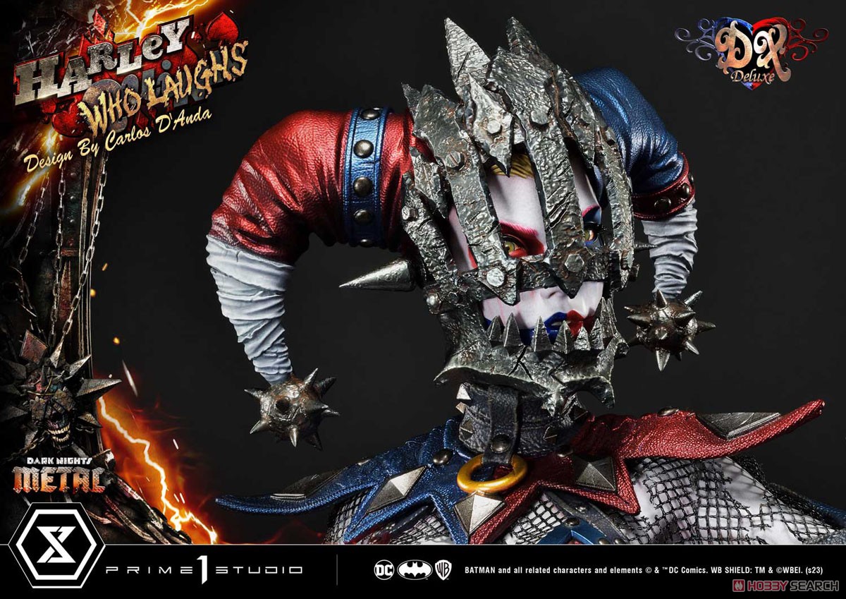【銀行振込前入金】 ミュージアムマスターライン ダークナイツ：メタル ハーレイ・クイン フー・ラフス DX版 (完成品) 商品画像16 モーダル