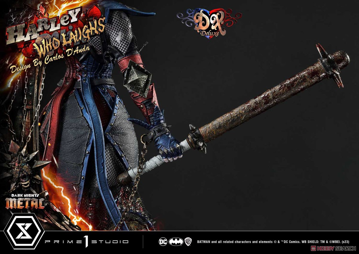 【銀行振込前入金】 ミュージアムマスターライン ダークナイツ：メタル ハーレイ・クイン フー・ラフス DX版 (完成品) 商品画像17 モーダル
