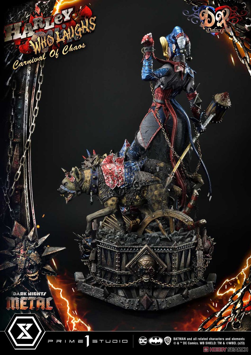 【銀行振込前入金】 ミュージアムマスターライン ダークナイツ：メタル ハーレイ・クイン フー・ラフス DX版 (完成品) 商品画像6