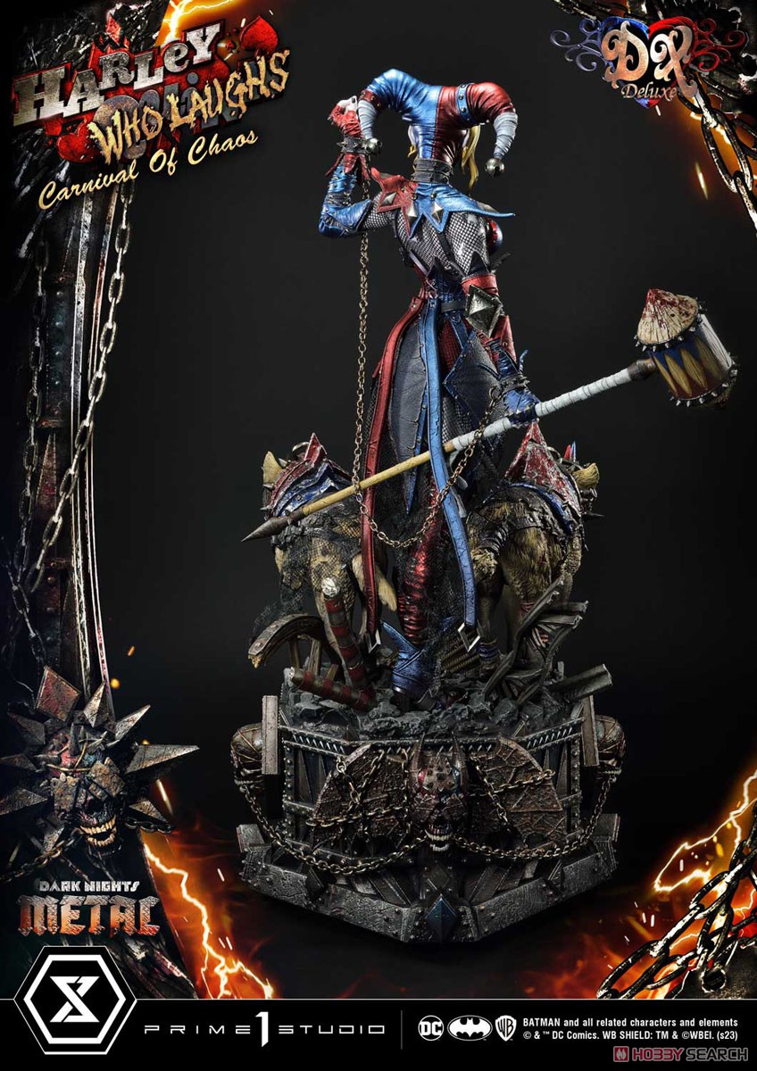 【銀行振込前入金】 ミュージアムマスターライン ダークナイツ：メタル ハーレイ・クイン フー・ラフス DX版 (完成品) 商品画像7