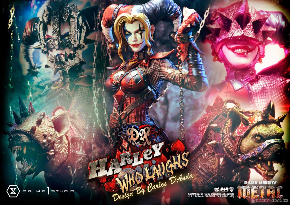 【銀行振込前入金】 ミュージアムマスターライン ダークナイツ：メタル ハーレイ・クイン フー・ラフス DX版 (完成品) その他の画像1 モーダル