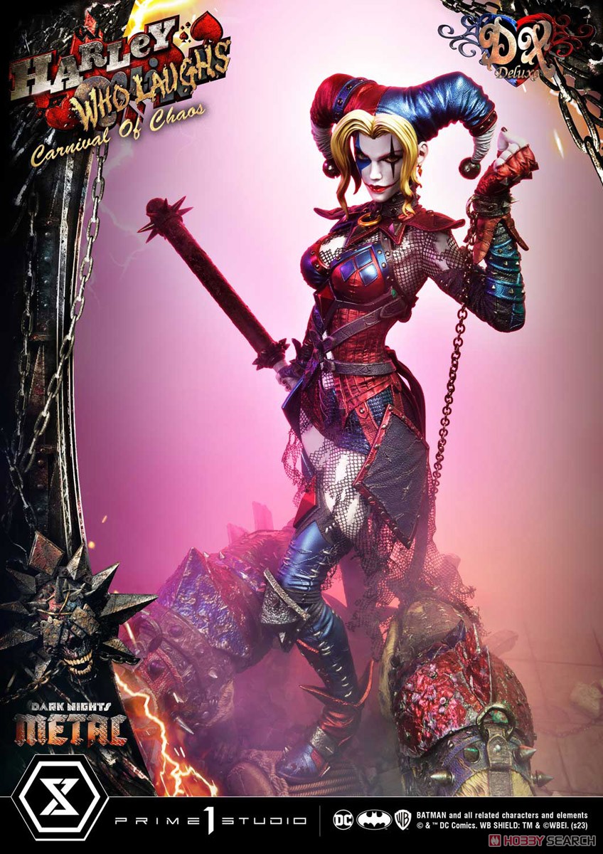 【銀行振込前入金】 ミュージアムマスターライン ダークナイツ：メタル ハーレイ・クイン フー・ラフス DX版 (完成品) その他の画像13 モーダル