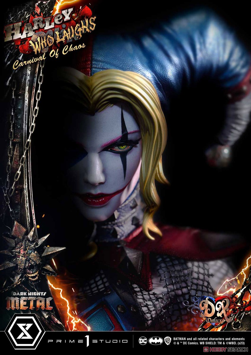 【銀行振込前入金】 ミュージアムマスターライン ダークナイツ：メタル ハーレイ・クイン フー・ラフス DX版 (完成品) その他の画像14 モーダル