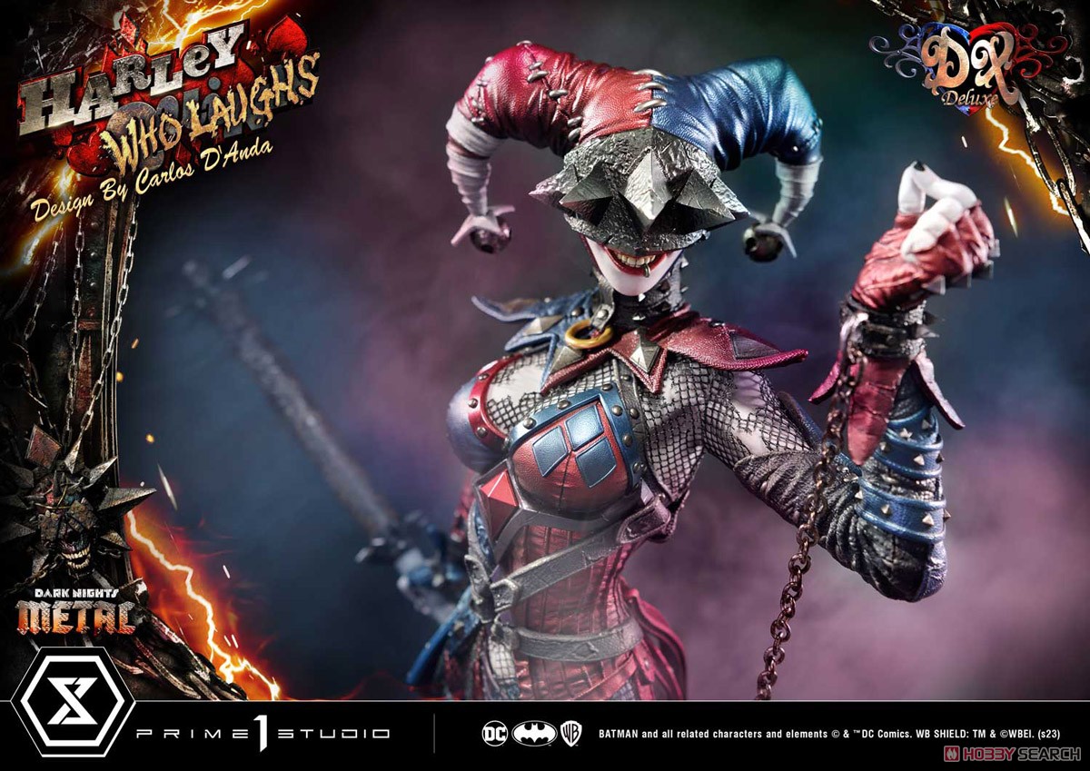 【銀行振込前入金】 ミュージアムマスターライン ダークナイツ：メタル ハーレイ・クイン フー・ラフス DX版 (完成品) その他の画像19 モーダル