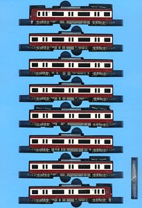 Keikyu Type 600 603F w/SR Antenna Eight Car Set (8-Car Set) (Model Train)