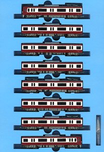 Keikyu Type 600 603F w/SR Antenna Eight Car Set (8-Car Set) (Model Train)