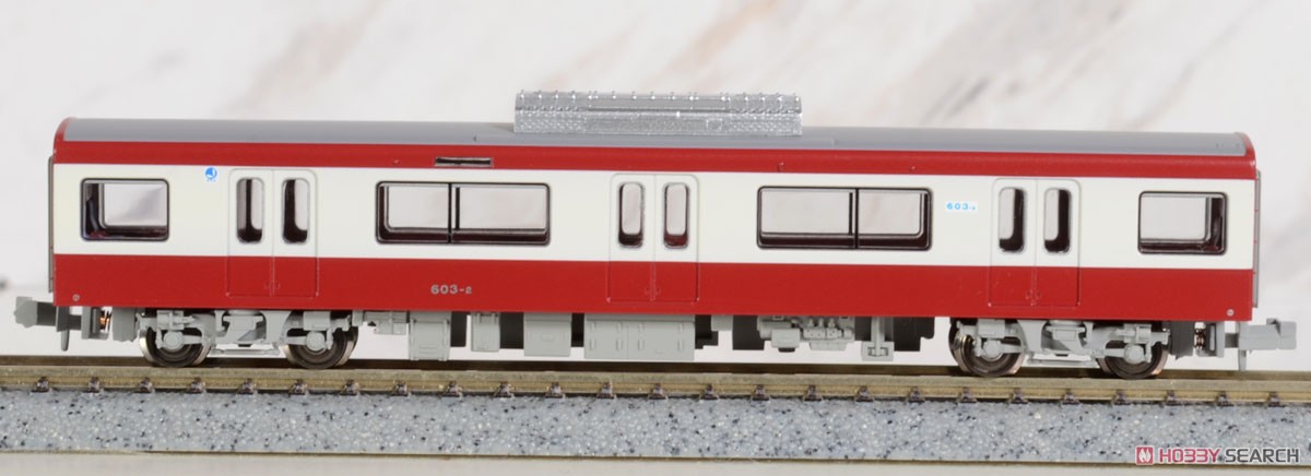 Keikyu Type 600 603F w/SR Antenna Eight Car Set (8-Car Set) (Model Train) Item picture5