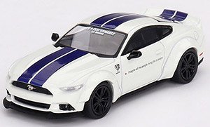 LB★WORKS フォード マスタング ホワイト (左ハンドル) (ミニカー)