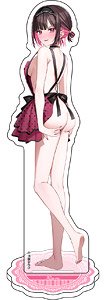 [Minori Chigusa] [Especially Illustrated] Big Acrylic Stand [Apron Ver.] (2) Shirayuki Ren (Anime Toy)