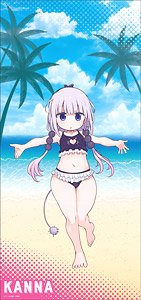 [Miss Kobayashi`s Dragon Maid] [Especially Illustrated] Extra Large Tapestry [Swimwear Ver.] (2) Kanna (Anime Toy)