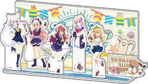 [The Demon Girl Next Door 2-Chome] [Especially Illustrated] Acrylic Diorama [Sailor Ver.] (Anime Toy)