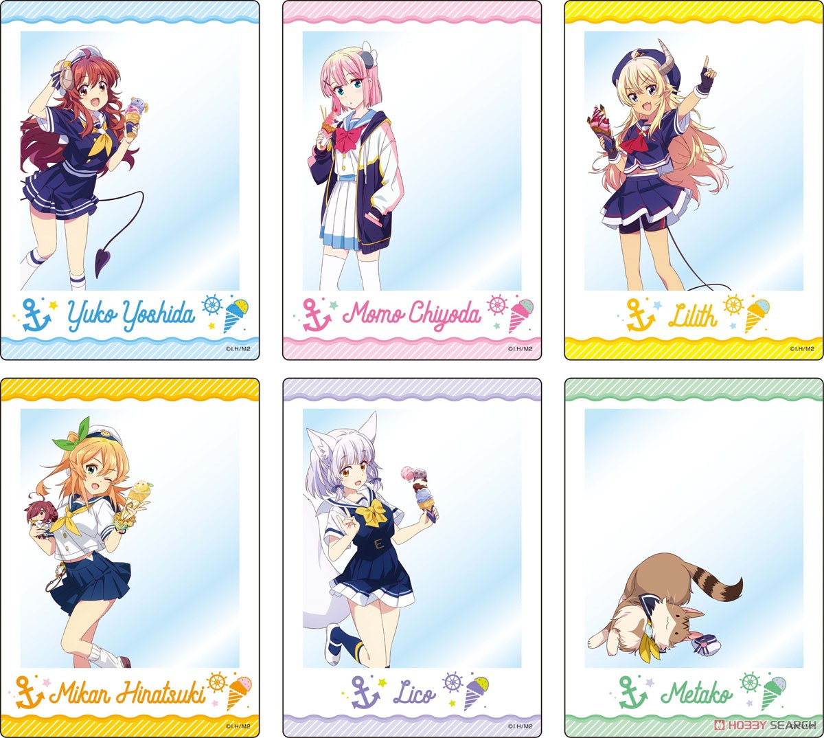 「まちカドまぞく 2丁目」 描き下ろしクリアカードセット 【セーラーver.】 (キャラクターグッズ) その他の画像1