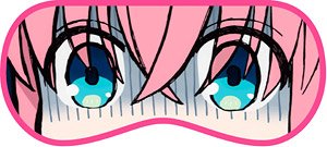 ぼっち・ざ・ろっく！ 崩壊顔アイマスク 後藤ひとり (キャラクターグッズ)