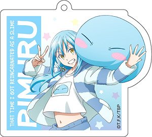 [That Time I Got Reincarnated as a Slime] [Especially Illustrated] Acrylic Key Ring [Loungewear Ver.] (1) Rimuru (Anime Toy)