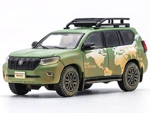 Toyota Land Cruiser Prado (150) Green (Diecast Car)