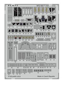 アメリカ海軍 艦上戦闘機 F-14A トムキャット用 エッチングパーツ (プラモデル)