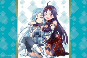 Bushiroad Rubber Mat Collection V2 Vol.1001 Dengeki Bunko Sword Art Online [Asuna & Yuuki] (Card Supplies)