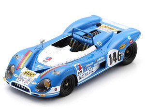 Matra MS650 No.146 Vainqueur Tour Auto 1970 J-P.Beltoise - P.Depailler - J.Todt (ミニカー)