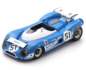 Matra MS650 No.51 BOAC 1970 J.Brabham - J-P.Beltoise (Diecast Car)