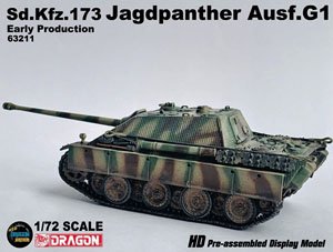 WW.II ドイツ軍 Sd.Kfz.173 駆逐戦車 ヤークトパンターG1 初期生産型 完成品 (完成品AFV)