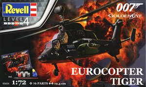 Eurocopter Tiger (James Bond 007) `GoldenEye` (Plastic model)