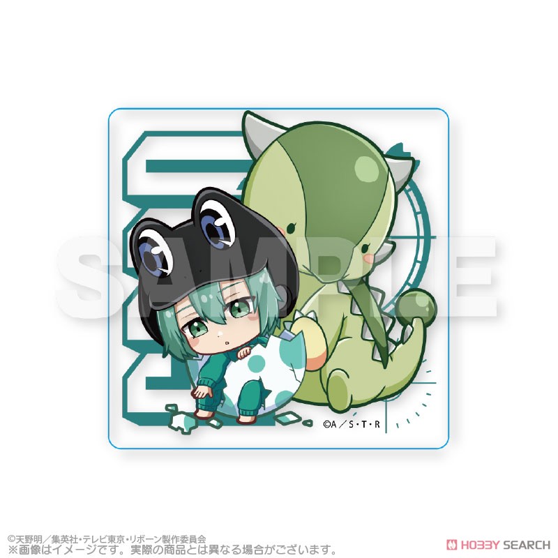 Katekyo Hitman Reborn! Gyao Colle Acrylic Clip Bebitama Ver. Flan (Anime Toy) Item picture1