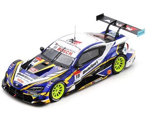 WedsSport ADVAN GR Supra No.19 TGR TEAM BANDOH GT500 SUPER GT 2020 Y.Kunimoto R.Miyata (ミニカー)