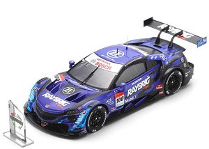 RAYBRIG NSX-GT No.100 TEAM KUNIMITSU GT500 SUPER GT 2020 - with CHAMPION BOARD Naoki Yamamoto - Tadasuke Makino (Diecast Car)