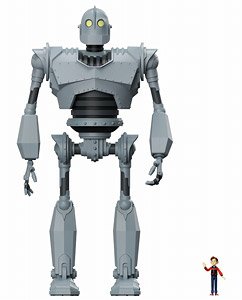 スーパーサイボーグ/ Iron Giant: アイアンジャイアント with ホーガース・ヒューズ (完成品)