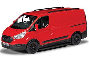 フォード トランジット カスタム トレイル レースレッド (ミニカー)