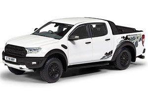 Ford Ranger Raptor X Frozen White (Diecast Car)