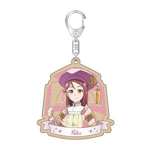 Yohane of the Parhelion: Sunshine in the Mirror Wood Key Ring Riko (Anime Toy)