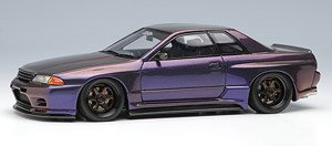 Garage Active Full Dry Carbon-R SEMA show 2022 ビジブルカーボン (ミッドナイトパープル3) (アイドロンコレクション) (ミニカー)