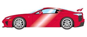 Lexus LFA 2010 Rear Wing up パールレッド (ミニカー)