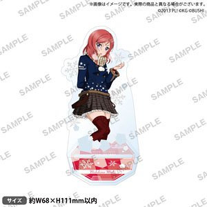 Love Live! School Idol Festival Acrylic Stand muse Christmas Ver. Maki Nishikino (Anime Toy)