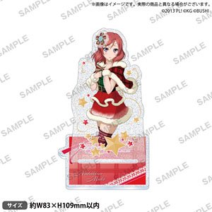 Love Live! School Idol Festival Kirarin Acrylic Stand muse Christmas Ver. Maki Nishikino (Anime Toy)