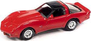 1979 シェビー コルベット スティングレイ レッド (ミニカー)