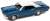 1966 Pontiac GTO Barrier Blue (Diecast Car) Item picture1