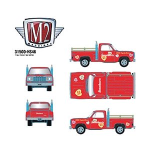 1978 Dodge Adventurer 150 - Li`l Red Express Truck `SWEETHEARTS` - Red (Diecast Car)