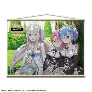 Re:Zero -Starting Life in Another World- B2 Tapestry (Emilia & Rem & Ram) (Anime Toy)