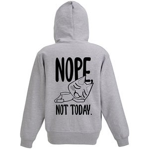 Dokodemo Issho Not today Zip Parka Mix Gray L (Anime Toy)